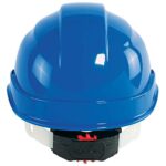 Bullhead Safety HH-C2-B – Blue Unvented Cap Style Hard Hat with Six-Point Ratchet Suspension