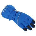 Kids Waterproof Winter Gloves Warm Snow Gloves Boys Girls Ski Gloves Toddler Mittens Windproof Blue M