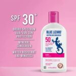 BLUE LIZARD Baby Mineral Sunscreen with Zinc Oxide, SPF 50+, Water Resistant, UVA/UVB Protection with Smart Bottle Technology – Fragrance Free, 8.75 oz