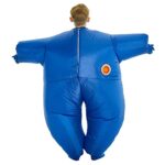 MorphCostumes Blue MegaMorph Kids Inflatable Blow Up Costume – One Size, MCKIBL