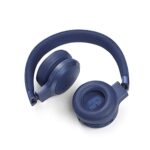 JBL Live 460NC – Wireless On-Ear Noise Cancelling Headphones with Long Battery Life and Voice Assistant Control – Blue, Medium