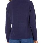 Amazon Essentials Women’s Classic-Fit Full-Zip Polar Soft Fleece Jacket (Available in Plus Size), Navy, X-Large