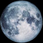 Blue Kazoo Moon Jigsaw Puzzle, 1000 Piece, Large Round Art Puzzle for Adults, Unique & Premium Quality