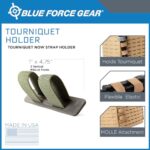 Blue Force Gear Helium Whisper Pouch for Dispenser – Olive Dab Green – Tourniquet Holder, MOLLE-Compatible on Duty Belt and Other MOLLE Accessories
