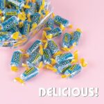 Jolly Rancher Hard Candy – Assorted Fruit Flavors – Made with Real Fruit Juice – Gluten-Free – Perfect for Snacking and Sharing – Ideal for Candy Bowls, Dessert Tables, Parties, Halloween and More – Individually Wrapped – 1.5 lb Bag (Blue Raspberry)