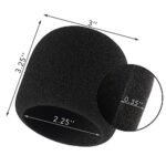 Sound Addicted – Foam Cover Windscreen for Blue Yeti mic’s | Perfect fit for Yeti PRO Condenser Microphones
