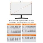 MOSISO 23-24 inch Computer Blue Light Blocking Screen Protector Anti-UV Eye Protection Filter Film Panel for Diagonal 23,23.6,23.8,24 inch 16:9 Widescreen Desktop PC LED Monitor(21.26×13.39 inch/LxW)