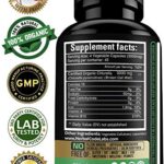 Chlorella Capsules Organic 3000 mg – Cracked Cell Wall Blue Green Algae Supplement – Best Natural Detox Cleanse – Plant Vitamins Minerals Chlorophyll Vegan Protein Powder Pills – Made in USA