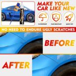 Touch Up Paint for Cars (White), Quick And Easy Car Scratch Remover for Deep Scratches?Two-In-One Automotive Car Paint Scratch Repair for Vehicles, Touch Up Auto Paint for Erase Car Scratches (Aegean Blue-1 Pack)