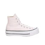 Converse Unisex Chuck Taylor All Star Lift High Decade Canvas Sneaker – Lace up Closure Style Pink/Pale Pink/White/Black 7 Decade Pink/White/Black 7 Women/5 Men