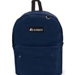 Everest Luggage Classic Backpack, Navy, Large