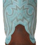 Durango womens Rd3471 boots, Brown/Light Blue, 9 US