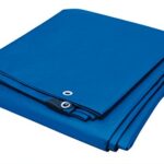 Performance Tool W6004 (8 x 10 ft) Tarp Cover Blue Waterproof Great for Tarpaulin Canopy Tent, Boat, RV Or Pool Cover Performance Tool (Standard Poly Tarp)