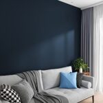 VaryPaper 15.7”x78.7” Navy Blue Wallpaper Peel and Stick Modern Blue Contact Paper for Cabinets Waterproof Self Adhesive Blue Removable Wallpaper for Bedroom Walls Countertops Shelf Liners Table