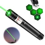 Green Laser Pointer High Power, Rechargeable Long Range 10000 Feet High Power Laser Pointer for Night Astronomy Outdoor Camping Presentations