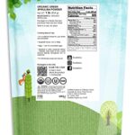 Organic Spirulina Powder, 1 Pound — Non-GMO, Kosher, Raw Blue-Green Algae, Vegan Superfood, Bulk, Non-Irradiated, Pure Vegan Green Protein, Rich in Vitamins and Minerals, Great for Drinks