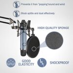 Blue Ember Mic Shock Mount with Pop Filter to Reduce Vibration Noise for Blue Ember Condenser Microphone by YOUSHARES