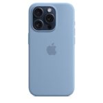 Apple iPhone 15 Pro Silicone Case with MagSafe – Winter Blue ???????