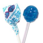 Dum Dums Lollipops Blu Raspberry Flavor 1-50 Ct Bag