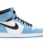 Nike Men’s Air Jordan 1 Retro High OG University Blue, White/University Blue/Black, 11.5