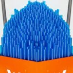 Disposable Drinking Straws – 7 3/4 Inches Long – Standard Size (Blue, 250)