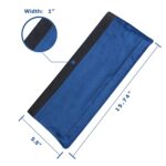 Daixers 3PCS Refrigerator Door Handle Covers Kitchen Decor Keep Appliance Clean Anti-Static Stains for Fridge Dishwashers Velvet?Blue ?