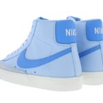 Nike Men’s Blazer Mid Shoe, Blue/White, 8.5