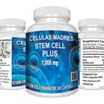 Celulas Madres 4 bottles by Blue Green Algae Vitamisan anti aging Capsules