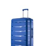 Rockland Pasadena Hardside Spinner Wheel Luggage, Blue, 19″, 23″, 27″