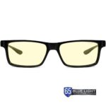GUNNAR – Premium Reading Glasses – Blocks 65% Blue Light – Vertex, Onyx, Amber Tint, Pwr +1.5
