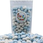 FirstChoiceCandy Jordan Almonds (2 Pound, Baby Blue & White)