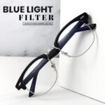 Livhò Blue Light Blocking Glasses, Computer Gaming Glasses, Anti Eye Strain/Filter Ray Lens, Sleep Better for Women Men (Matte Black)