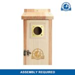 SISTERBIRD Bird Houses for Outside Clearance with Copper Guard, Cedar Bird House Outdoor, Bluebird Finch Swallow Wren Chickadee