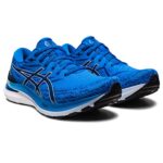 ASICS Men’s Gel-Kayano 29 Running Shoes, 9.5, Electric Blue/White