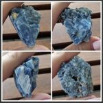 Blue Kyanite from Brazil A graded cluster druzy Raw Natural Rough Crystal Healing Gemstone Collectible Display Specimen Mother Earth Stone