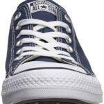Converse Unisex Chuck Taylor All Star Ox Low Top Classic Navy Sneakers – 8.5 Men 10.5 Women