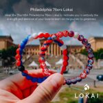 Lokai NBA Silicone Beaded Bracelet for Women & Men, Orlando Magic Team Colors – Medium, 6.5 Inch Circumference – Silicone Jewelry Fashion Bracelet Slides-On for Comfortable Fit