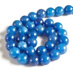 60pcs 6mm Kyanite Beads Natural Gemstone Beads Round Loose Beads for Jewelry Making