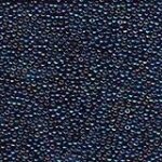 Metallic Iris Blue Miyuki Japanese round rocailles glass seed beads 11/0 Approximately 24 gram 5 inch tube