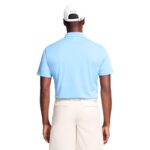 IZOD Men’s Classic Performance Golf Grid Polo, RIVERIA Blue, XXL