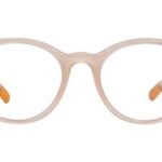 Dolce & Gabbana DX5095 3041 Eyeglasses Youth Girl’s Opal Rose/Blue Filter 48mm