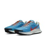 Nike Pegasus Trail 3 Mens Running Trainers DA8697 Sneakers Shoes (UK 8.5 US 9.5 EU 43, Laser Blue Habanero red 400)