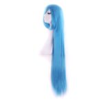MapofBeauty 40″ 100cm Anime Costume Long Straight Cosplay Wig Party Wig (Cyan Blue)
