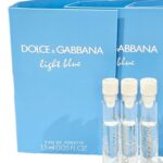 Dolce & Gabbana Light Blue Sample Perfume WOMEN SPLASH 1.5 ml / 0.05 oz – set of 3