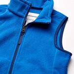 Amazon Essentials Boys’ Polar Fleece Vest, Blue, Small
