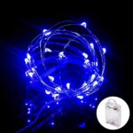 XINKAITE String Lights, Waterproof LED String Lights, Fairy String Lights Starry String Lights for Indoor& Outdoor DIY Decoration Home Parties Christmas Holiday (10FT/3Meters, Blue)