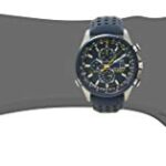Citizen Men’s Watches AT8020-03L Eco-Drive Blue Angels World Chronograph A-T Watch Stainless Steel/Blue One Size