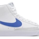 Nike Blazer MID ’77 (GS) White/Blue DA4086 113 Boys Size 6