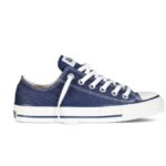 Converse Unisex Shoes All Star Low Top Navy Blue Skateboarding Sneakers (10.5 B(M) US Women / 8.5 D(M) US Men)