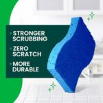 Scotch-Brite Zero Scratch Non-Scratch Scrub Sponges, For Washing Dishes and Cleaning Kitchen, 9 Scrub Sponges